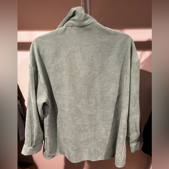 Corduroy jacket green - Picture 2 of 5